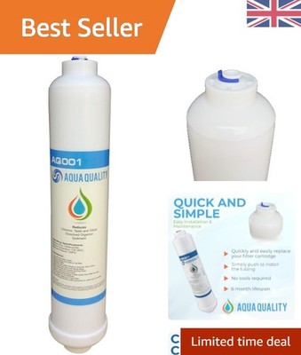 Universal Inline Wasserfiltersystem - NSF-zertifiziert, einfaches Steckdesign
