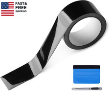 Free Tool Kit High Gloss Vinyl Wrap Kit for Black Out Chrome Delete Window Tri