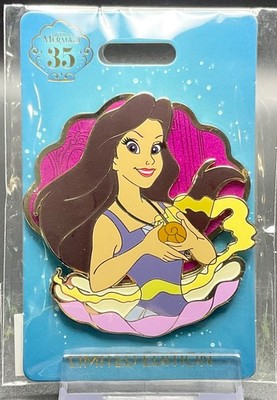 Disney WDI 2025 Little Mermaid 35th Anniversary Vanessa LE 300 Pin