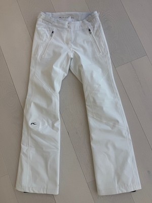 Kjus ski pants women Dermizax fast thermo regular fit mid rise white 34EU/2xsUS