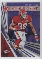 2019 Panini Phoenix Catching Fire Purple 16/149 Tony Gonzalez #30 HOF 9o3