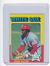 1975 Topps Mini #400 DICK ALLEN AS Chicago White Sox MINI AL All Star VG