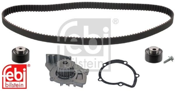Febi Bilstein 45108 Wasserpumpe + Zahnriemensatz Zahnriemensatz Zahnriemen-image