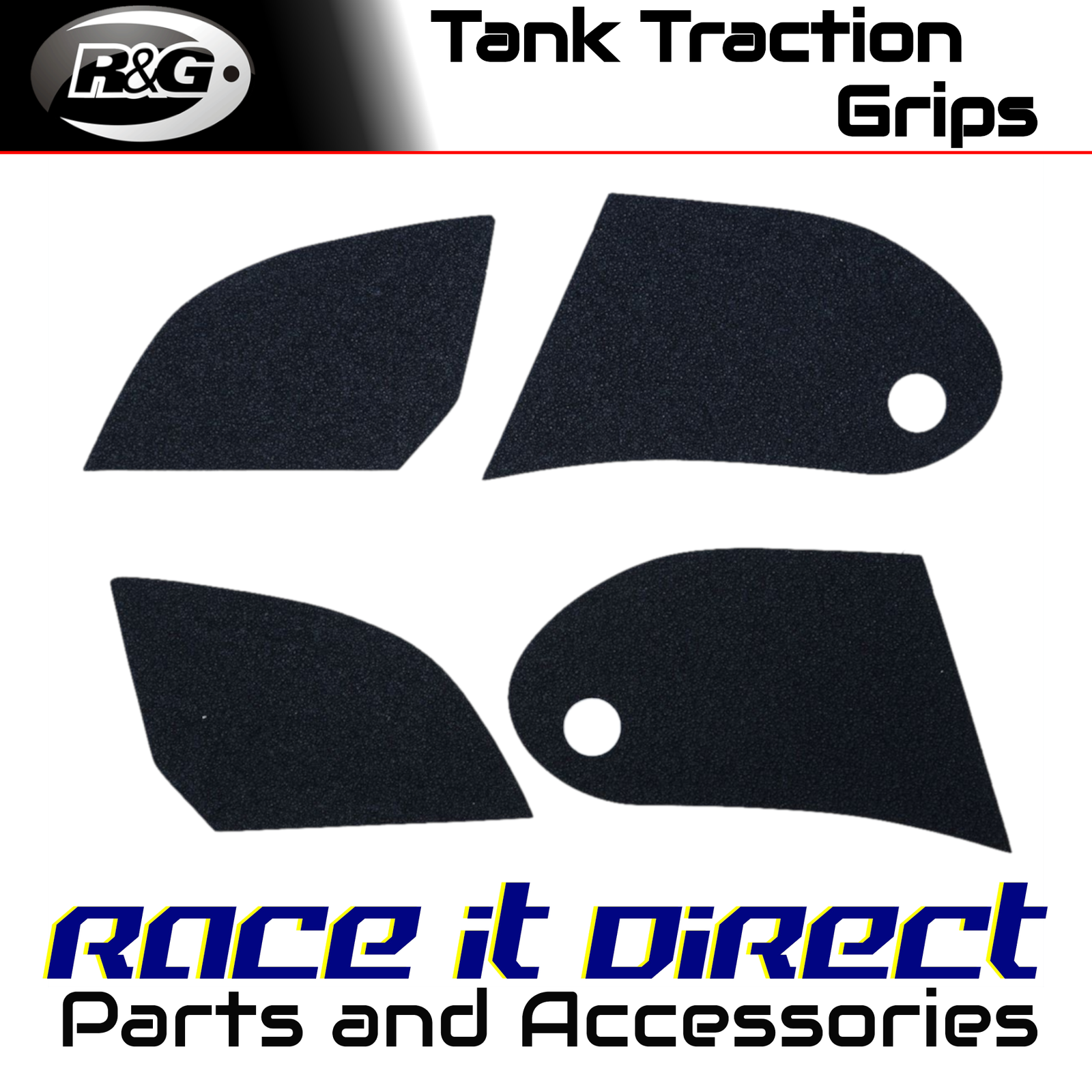 Tank Traction Grips for Honda CB1100EX 2017-2021 Clear R&G