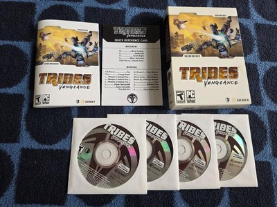 Tribes Vengeance PC 2004 Sierra Complete Big Box Very Good Condition
