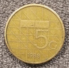 5G Beatrix Koningin Der Nederlanden coin 1988