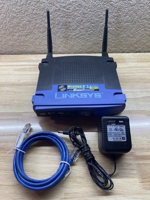 Linksys Wireless WRT54GS -G 2.4GHZ Broadband Router Speed Booster
