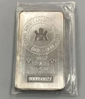 R.C. Mint 10ozt .9999 Fine Silver Bar 990050627 sealed plastic w/toning L23848