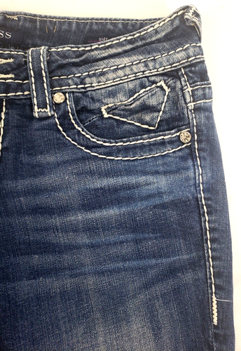 Pantalones de mezclilla azul capri VIGOSS The Dallas para mujer TALLA 5/6 algodón spandex - Imagen 9 de 14