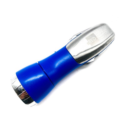 Linterna multiherramienta, lima, cuchillo, sierra, abridor, tijeras, inoxidable, sin batería - Imagen 5 de 11