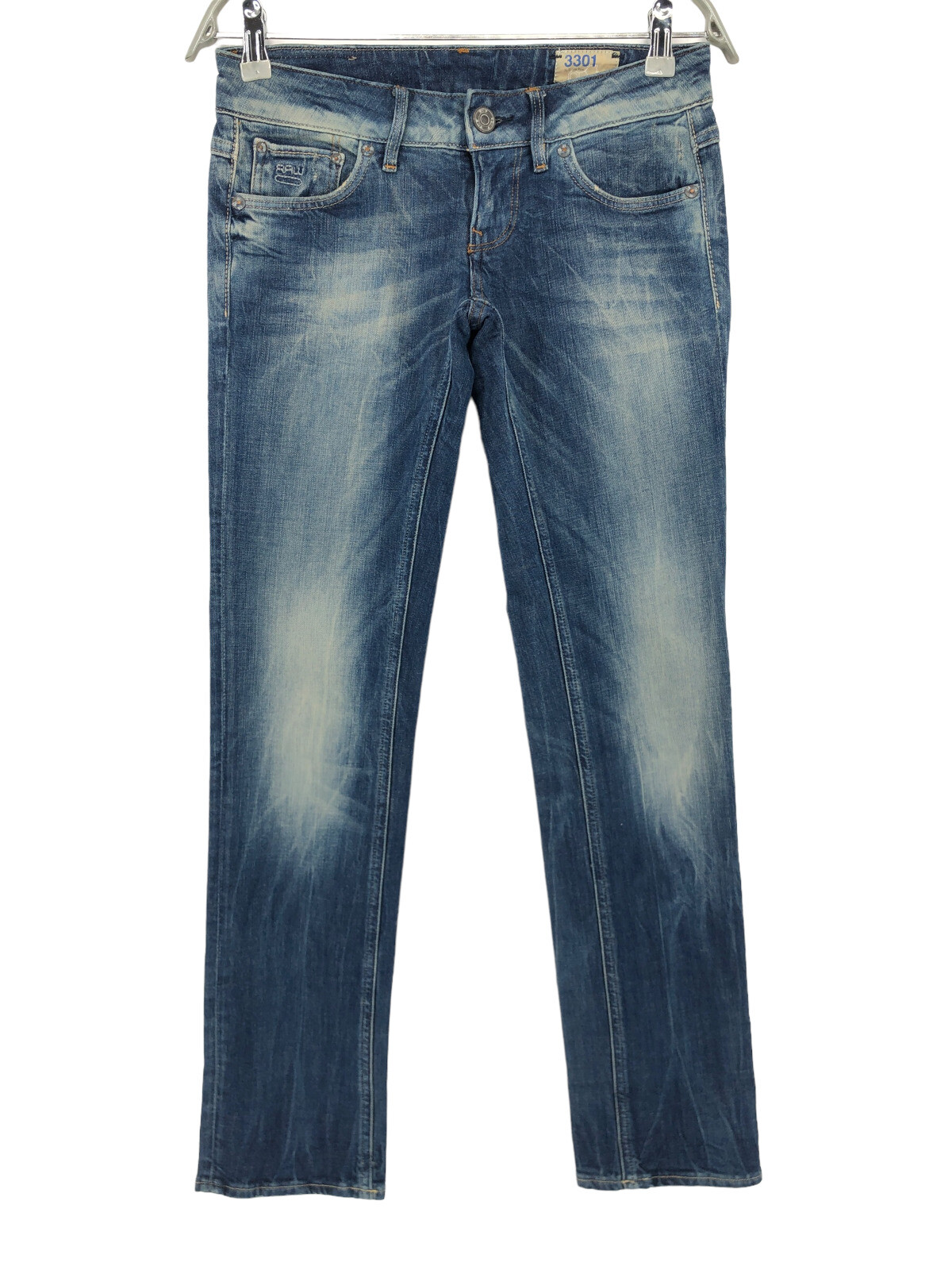 G-STAR RAW Women's 3301 Straight Jeans Size W26 L32