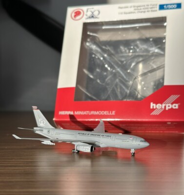 Herpa Wings 1:500 Airbus A330 MRTT Singapore Air Force Reg. 761 536745 NEU & OVP
