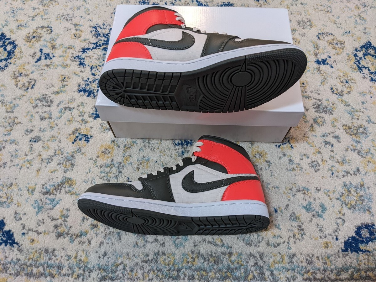 NIKE airjordan1 ナイキ　ジョーダン1 Nike Air Jordan 1 Mid Newsprint Size 9.5w/8m NEW DQ6078-100 Womens