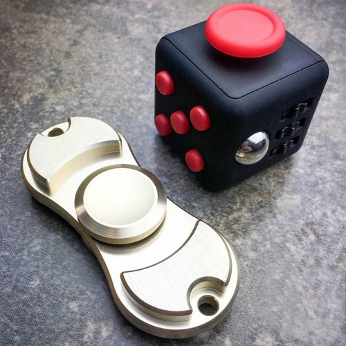 New Hand Fidget Aluminum Metal Spinner Focus Toy Edc Torqbar Fidget Cube Ebay