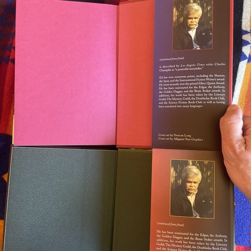 Out There in the Darkness & The Moving Coffin ED GORMAN slipcase SIGNED 2007 1st - Picture 24 of 24