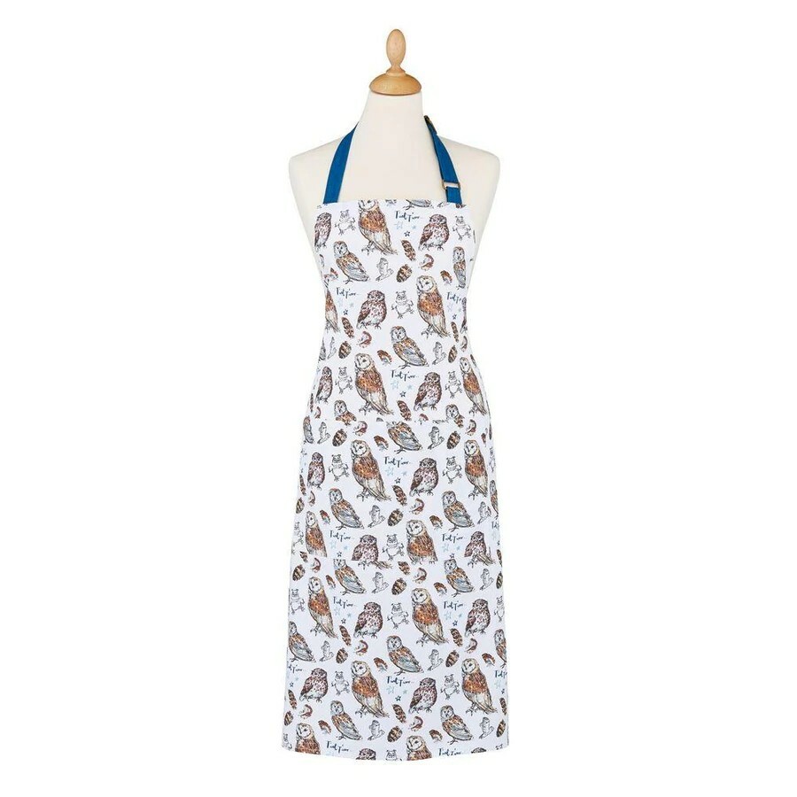 Ulster Weavers Madeleine Floyd cotton apron Owls Owl apron Owl pinny aprons bird