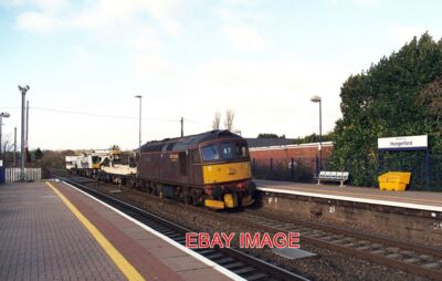 PHOTO  CLASS 33 33029 WITH A CRANE WORKING 6Z47 WESTBURY TO WOKING PASSES HUNGER