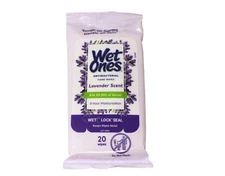 4 Pack of Wet Ones Lavender Scent 20 Count