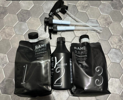HAHONICO Zaramerame 1 2 3 Treatment 3-piece set Black Label Japan