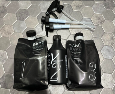 HAHONICO Zaramerame 1 2 3 Treatment 3-piece set Black Label Japan