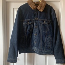 Topman Medium Blue Jean Jacket (96-101 Cm)