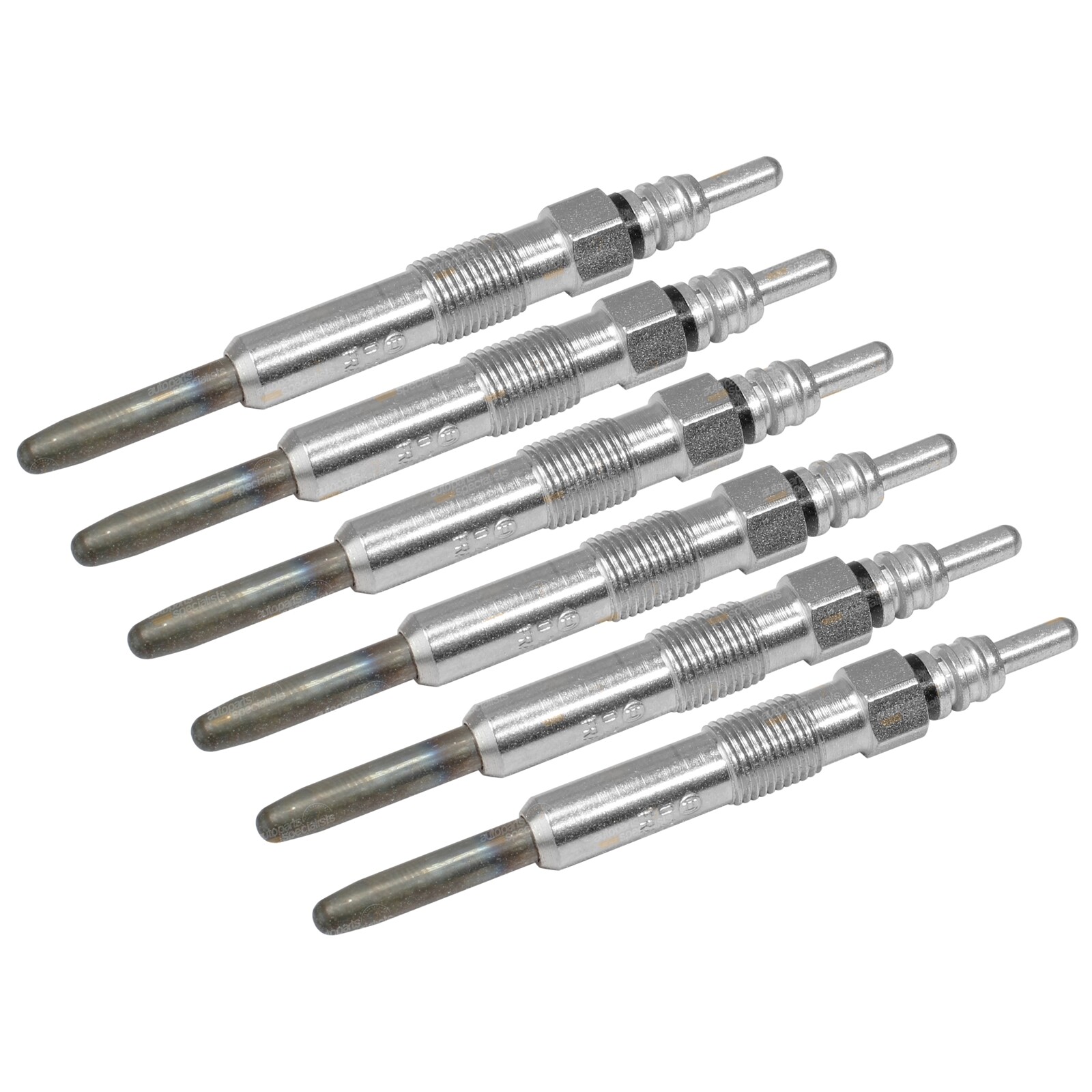 Set of 6 Bosch Glow Plugs for BMW X5 E70 3.0L M57TU2D30 Diesel Engine