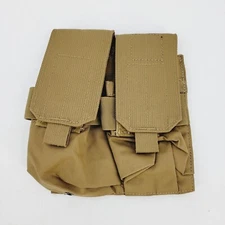 Velocity Systems Double Mag Pouch 2x2 556 Coyote Brown MOLLE/PALS