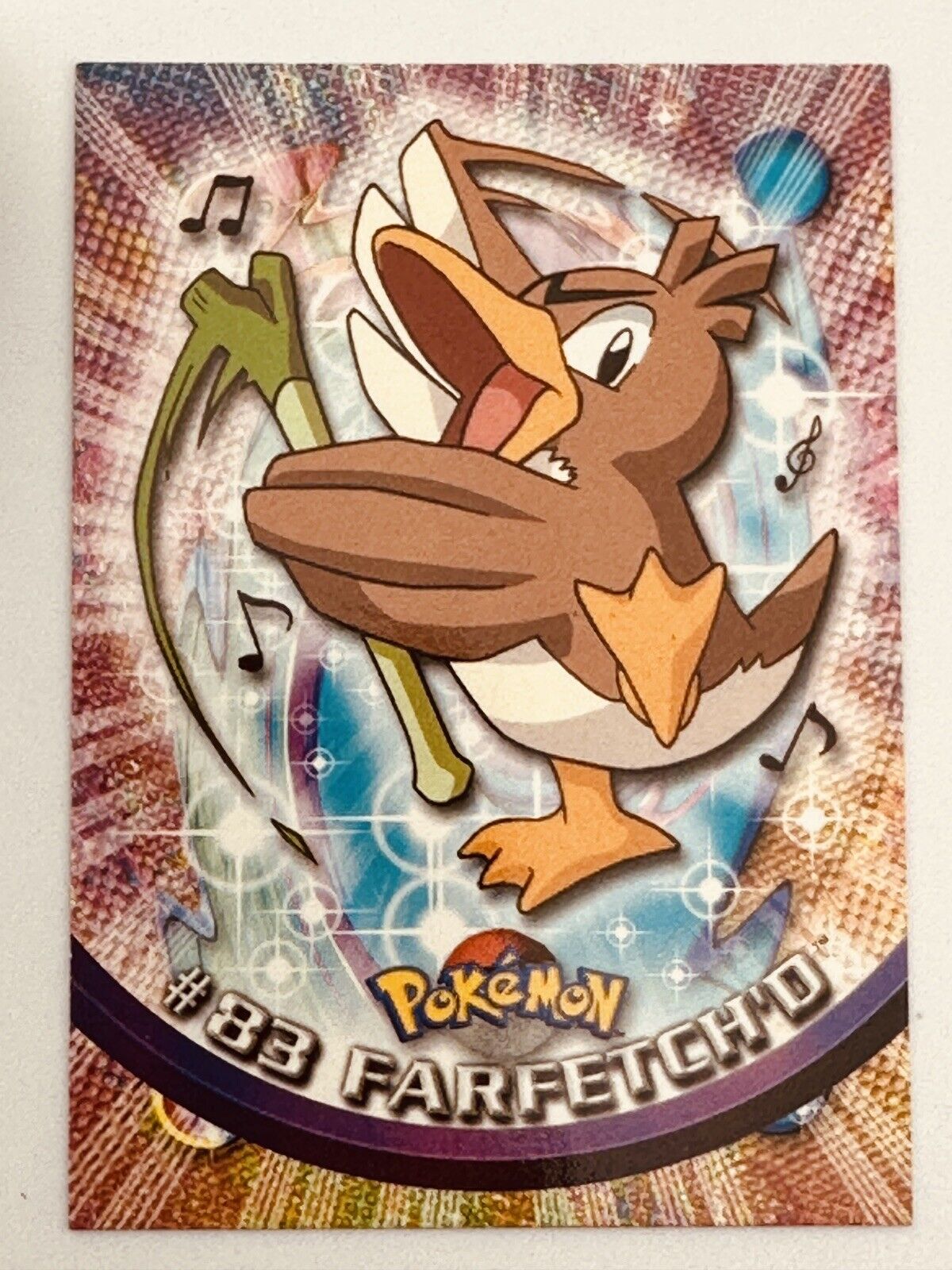 Farfetch'd - #83 Holo Rare - Pokemon Topps Chrome Sparkle Card