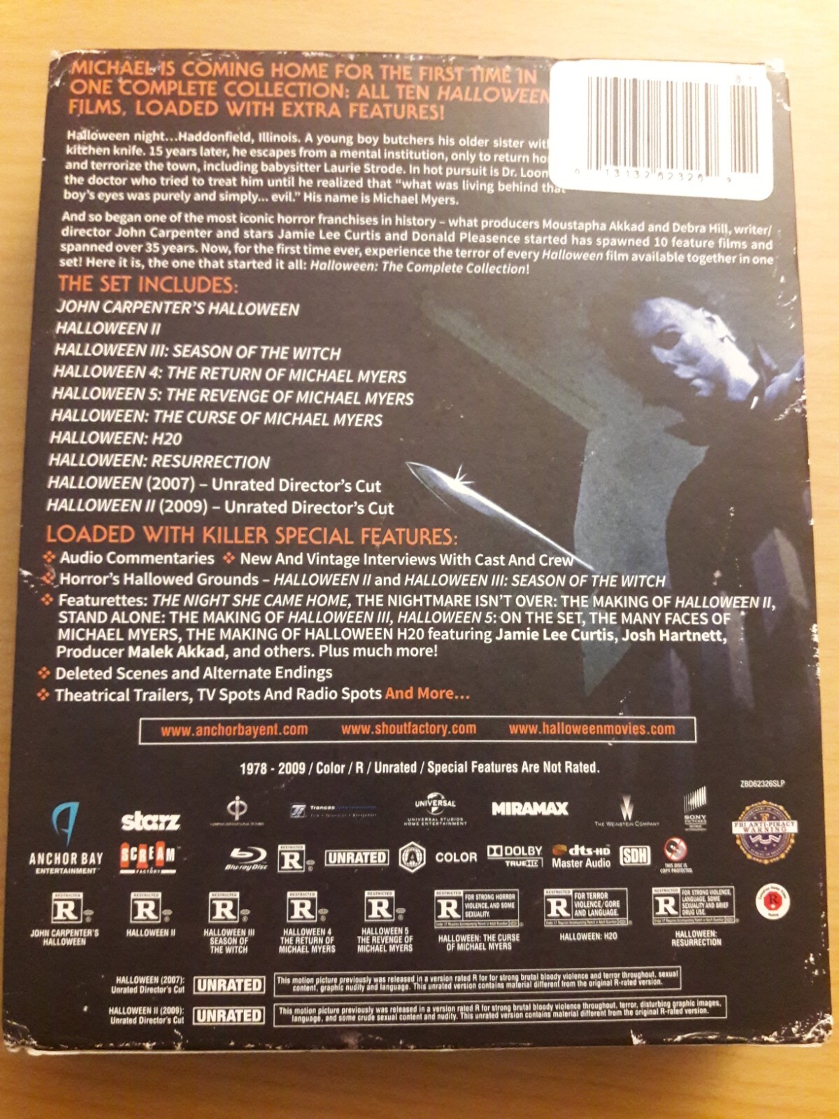 限定版 Halloween The Complete Collection Www Famechile Cl