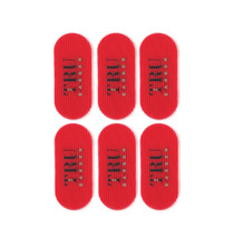 Original TruBarber Hair Grippers, 6 piece BUNDLE RED