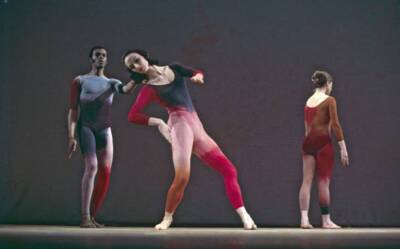 Merce Cunningham and company rehearsing 1969 Ballet Dance Art Old Photo 14