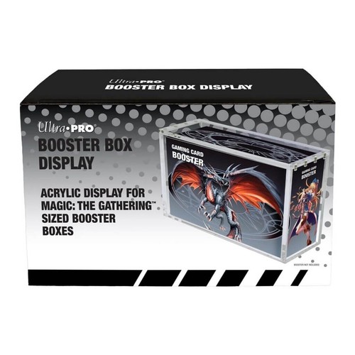 ULTRA PRO ACRYLIC DISPLAY STORAGE BOX fits Magic The Gathering MTG Booster Box - Picture 7 of 9