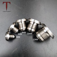 TANIUM titanium bung of oil cooler 4AN TO 16AN
