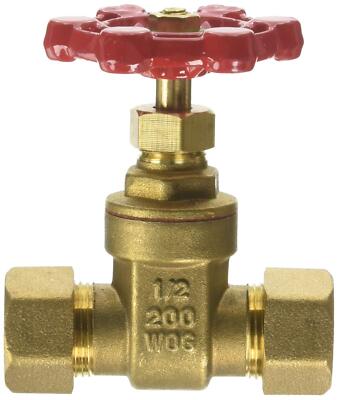 Low Lead Compression Gate Valve Pack of 3