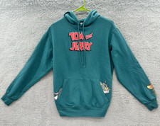 Tom And Jerry Graphic Sweatshirt Hoodie Size Small