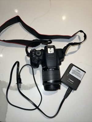 Macchina Fotografica Canon EOS Rebel SL3 24.1MP Con Obiettivo 18-55mm – Usata + Batteria