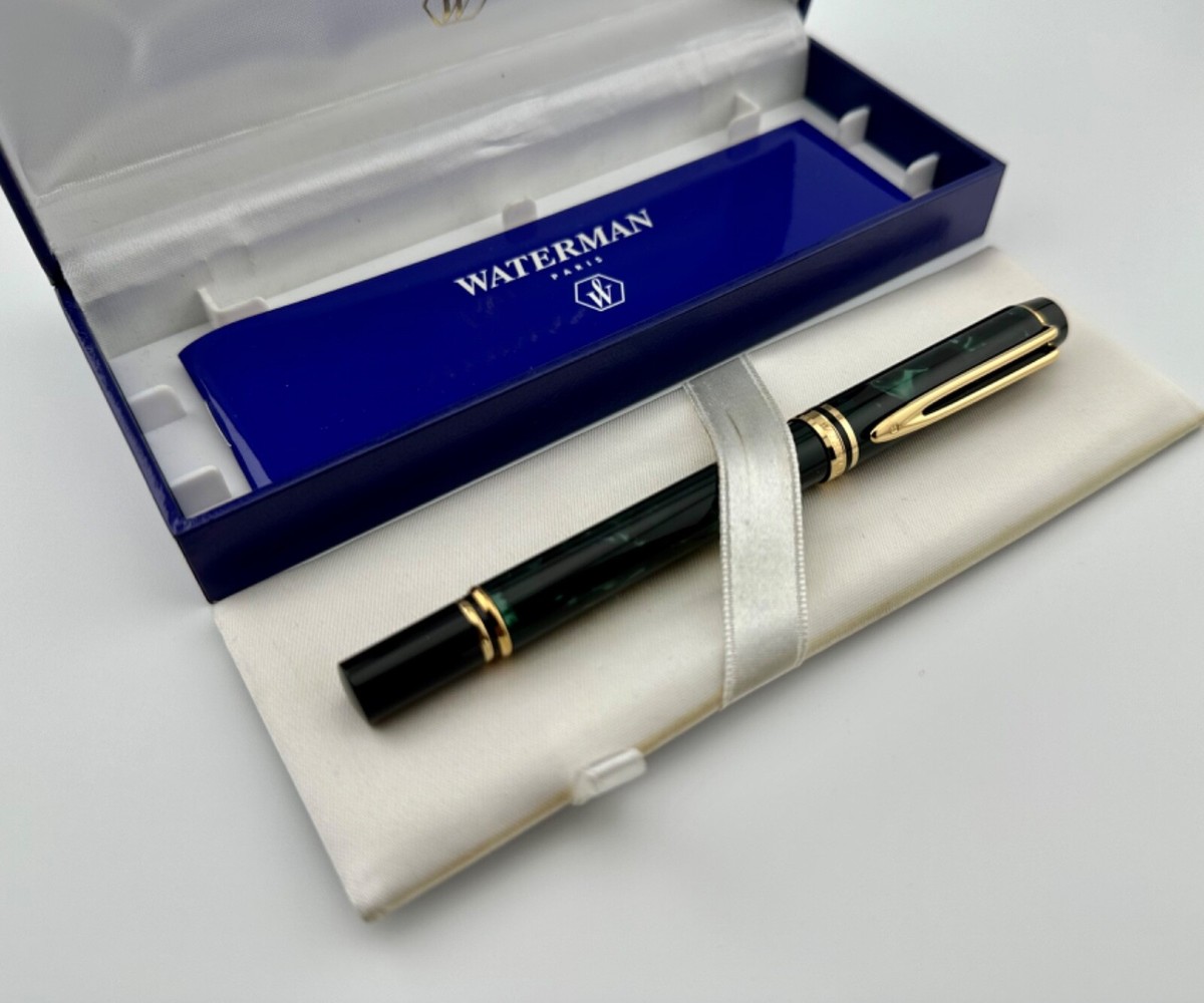 NOS Vintage Waterman Rhapsody Le Man 200 Mineral Green NOS Vintage Waterman Rhapsody Le Man 200 Mineral Green
