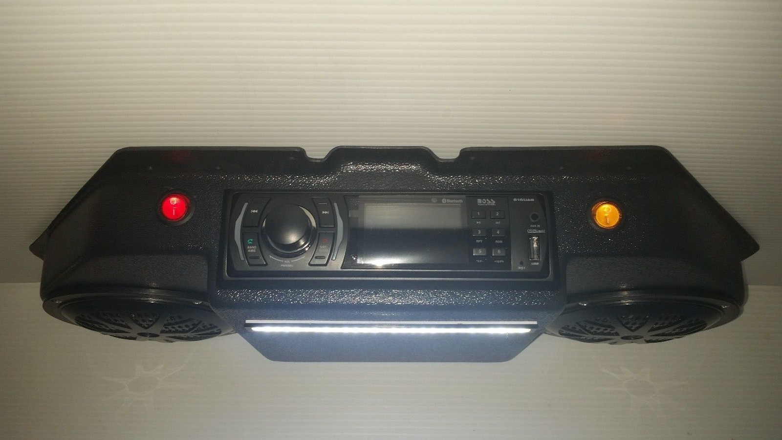 COMPLETE! EZGO TEXTRON TXT GOLF CART OVERHEAD CONSOLE STEREO WITH RADIO