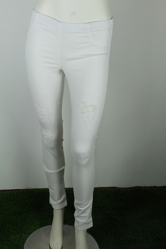CALZEDONIA LEGGINS PANTALONE JEANS ADERENTE BIANCO TAG SIZE S | eBay