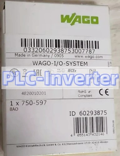 750-597 New In Box WAGO 750597 8-Channel Analog Output Module 750597# - Picture 2 of 16