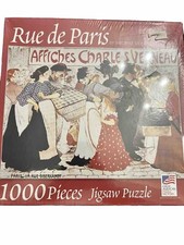 Rue De Paris Jigsaw Puzzle 1000 Pieces New In sealed Box