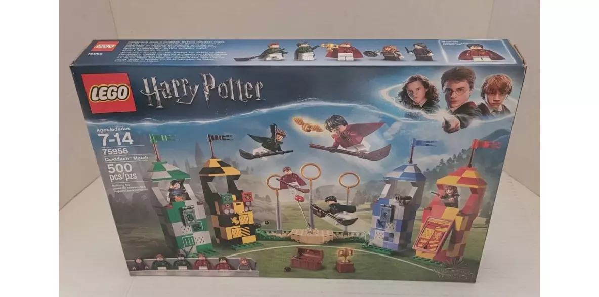 snave velstand Trække på Lego Harry Potter Quidditch Match (75956) Building Kit 500 Pcs Retired Set  673419289856 | eBay