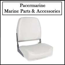 Classic Marine Folding Helm Seat White