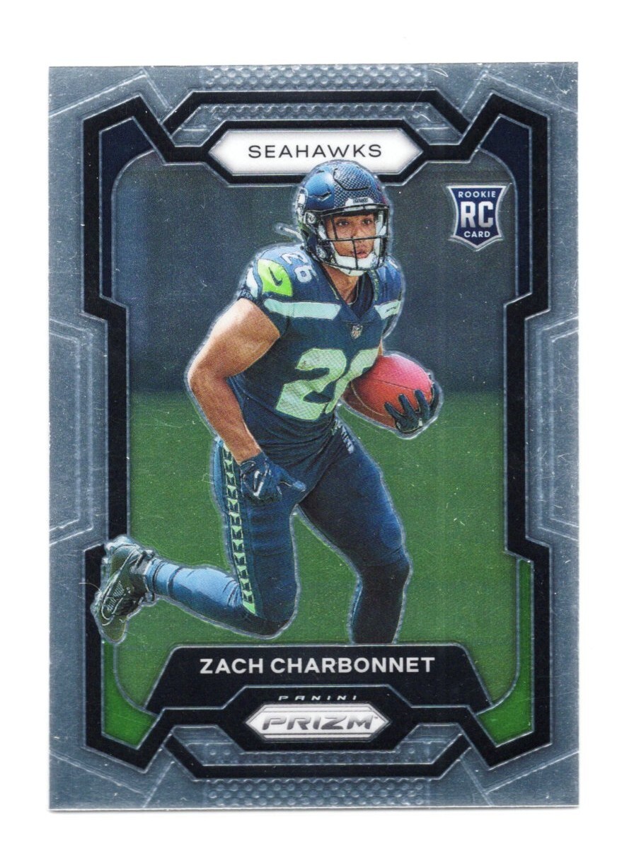 2023 Panini Prizm - Zach Charbonnet Rookie (RC) #392 Seattle Seahawks