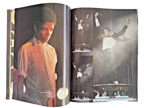 MICHAEL JACKSON 1984 Right On! Vintage Super Special Magazine Vinyl Record Album - Picture 8 of 24