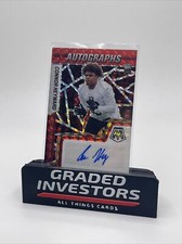 Connor Heyward 2022 Panini Mosaic Auto Mosaic Red Mosaic Prizm RAM-CH Steelers