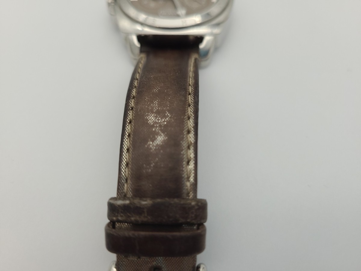 Coach Boyfriend Watch Stainless Steel Multifunction Leather 