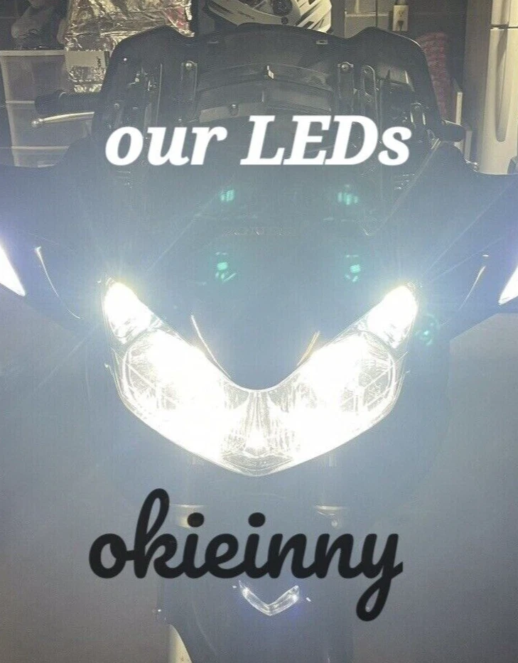 🌟 Par de bombillas LED ultra brillantes para Kawasaki Brute Force 750 2005-2011 Foto 2 de 4