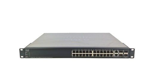 Cisco SG500-28P 28-Port Gigabit PoE Stackable Managed Switch