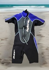 Wetsuit Size 12 Youth Blue Black Surfing Water Sport Apparel The Realm